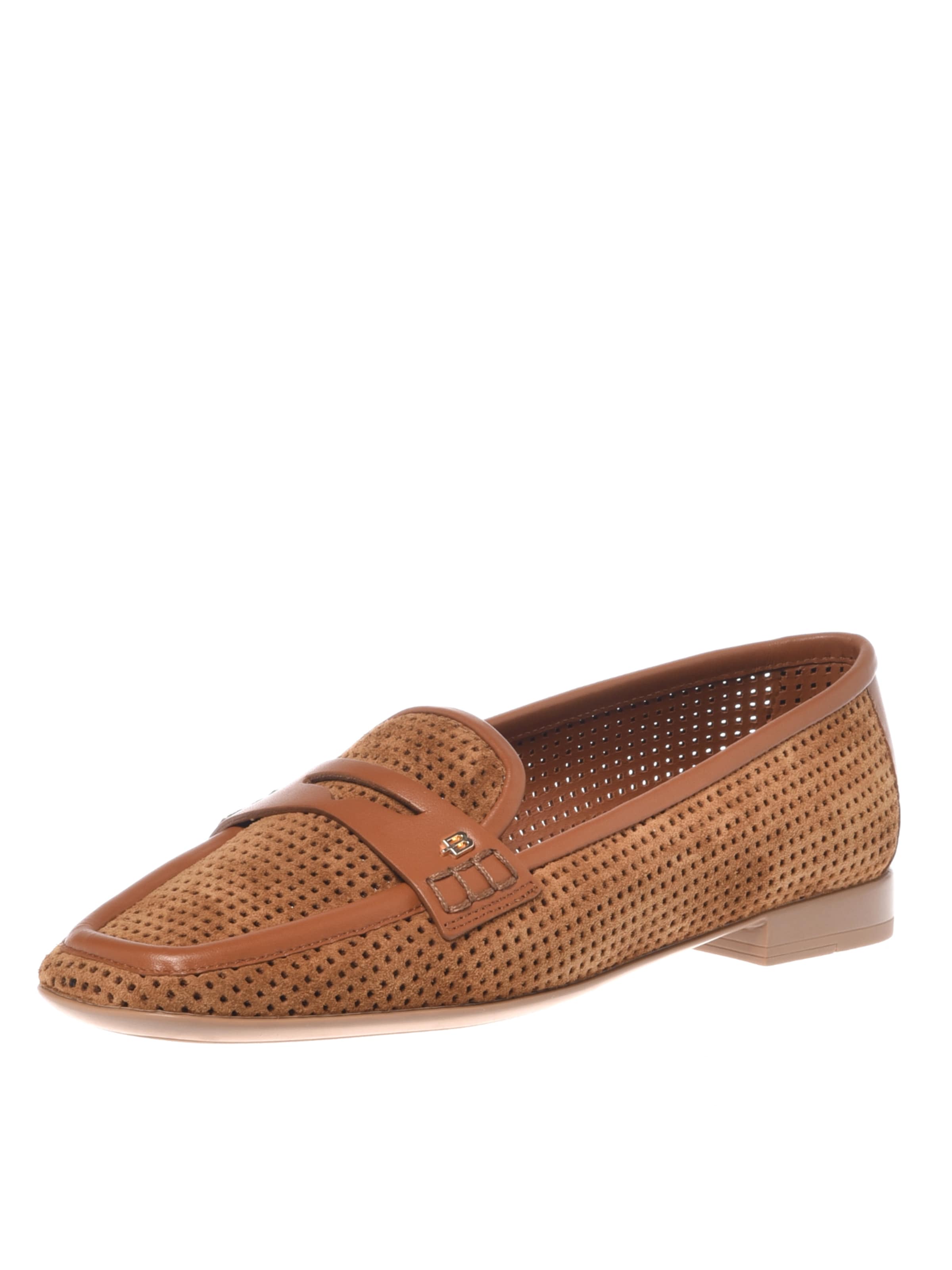 BALDININI Moccasins in Brown: front