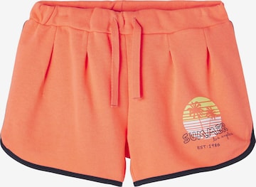 Regular Pantalon 'FORMINA' NAME IT en orange : devant