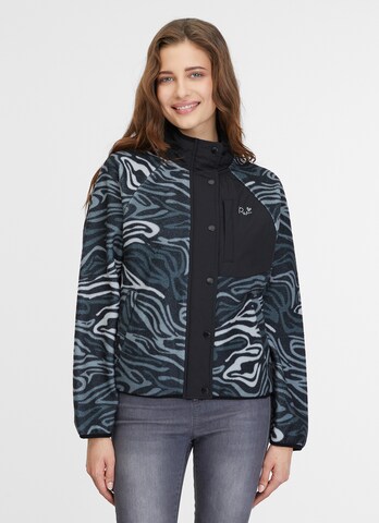 Ragwear Fleecejacke in Grau: Vorderseite