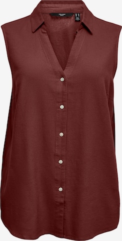 Vero Moda Curve Blouse 'MYMILO' in Red: front