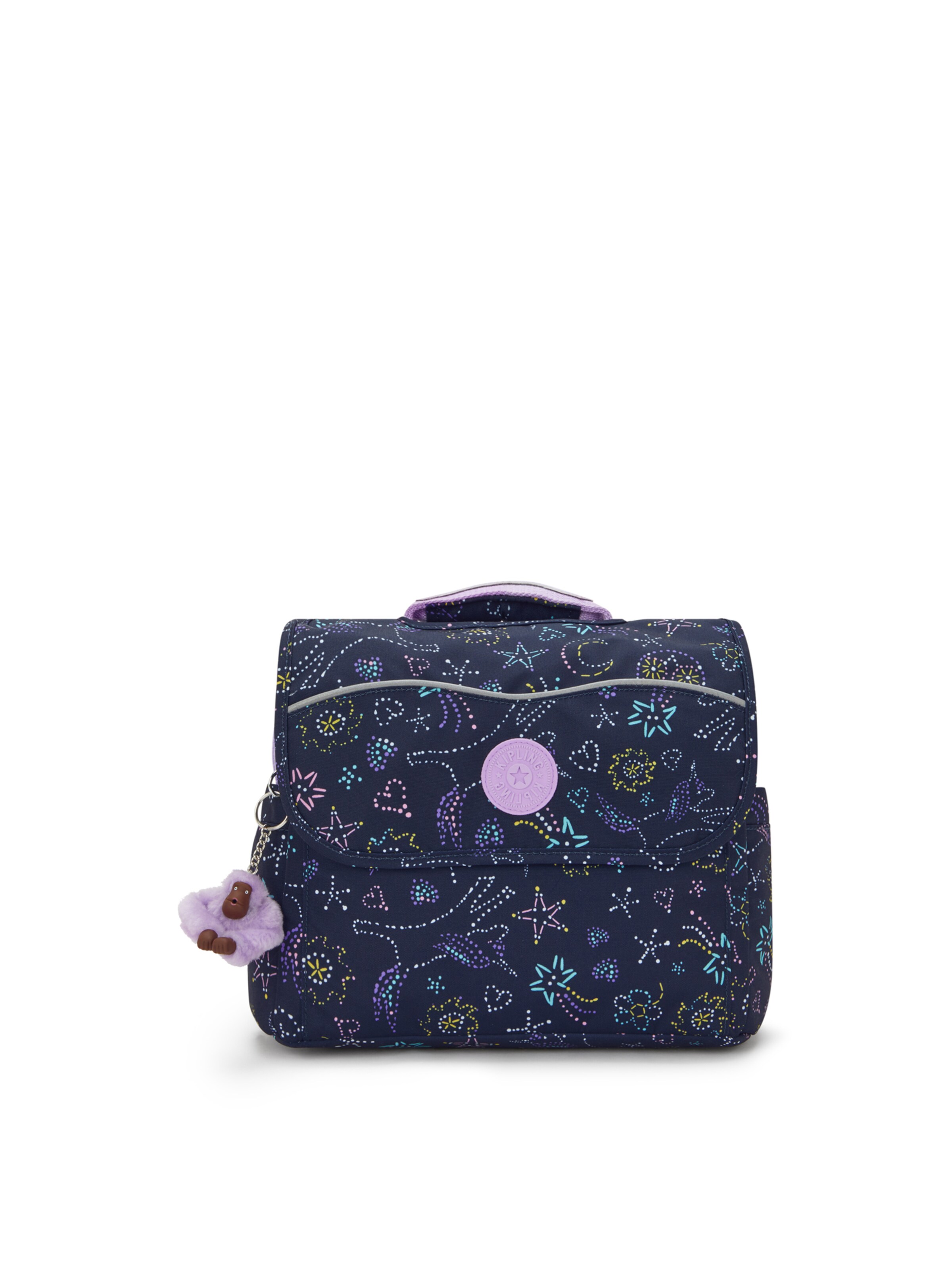 KIPLING - Mochila 'Codie' en azul: frente