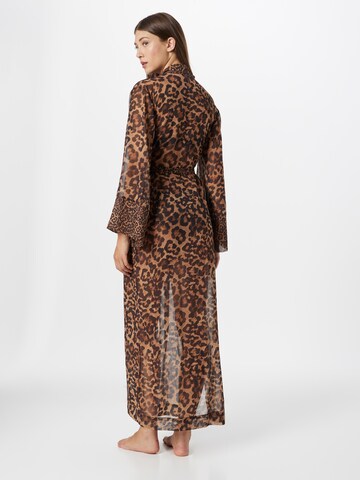 Hunkemöller Dressing Gown 'Nyakim' in Brown