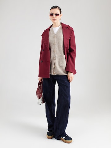 VILA Tussenmantel 'VIMETTE' in Rood
