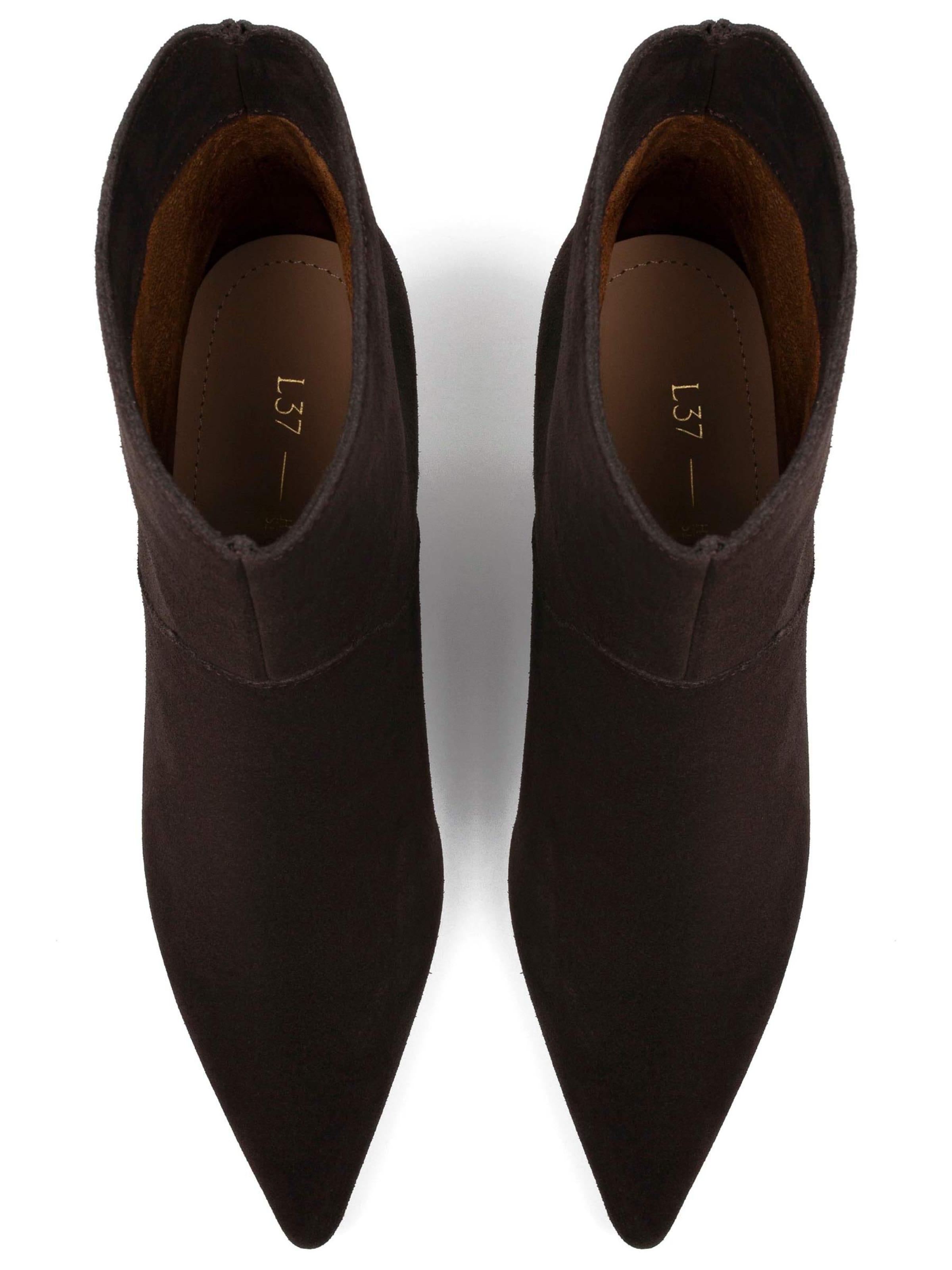 L37 HANDMADE SHOES Ankle Boots 'SUPERLUMINAL'‌‌‌‌‌‌ in Braun