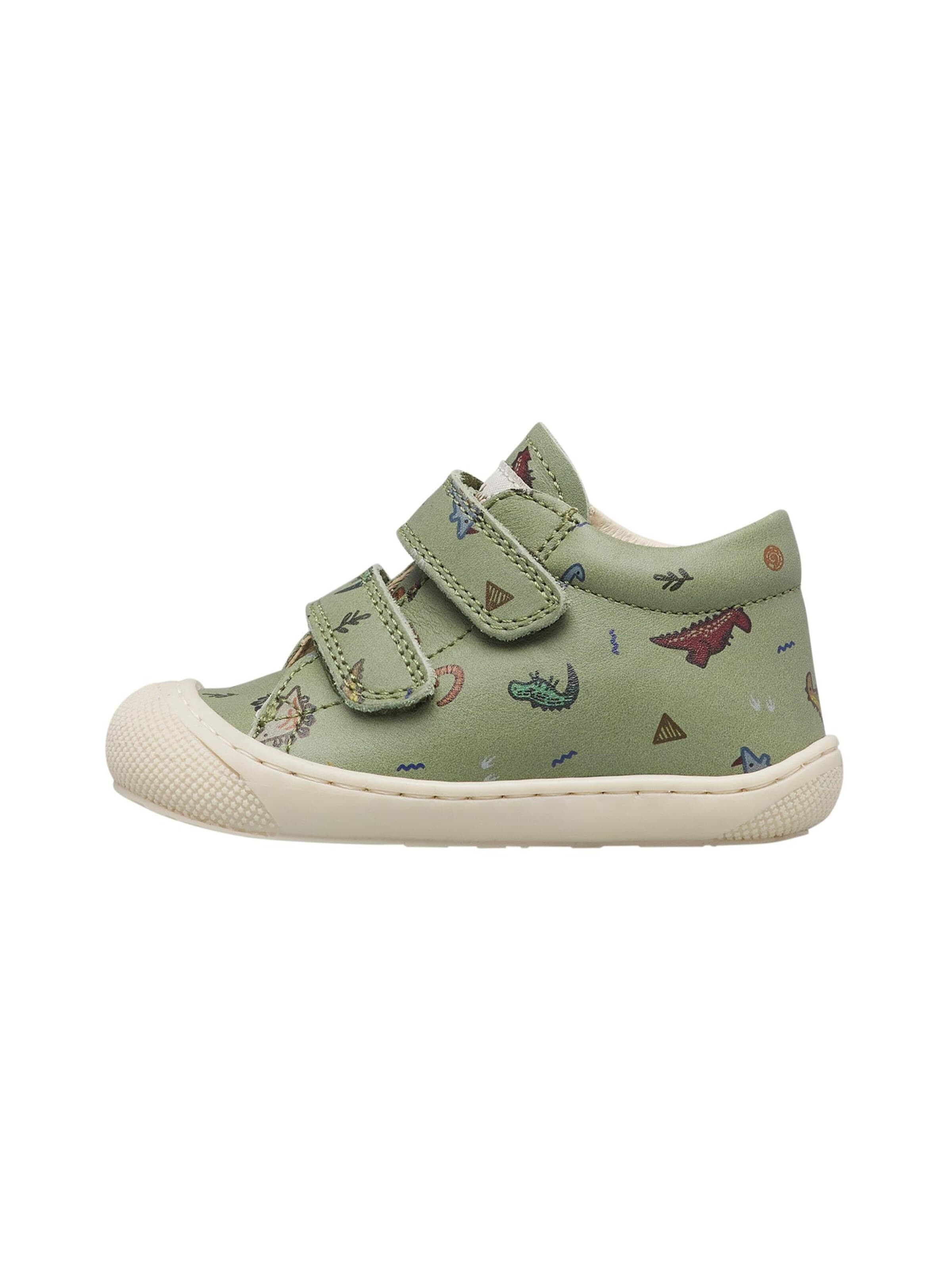 NATURINO Low shoe 'COCOON VL' in Green: front