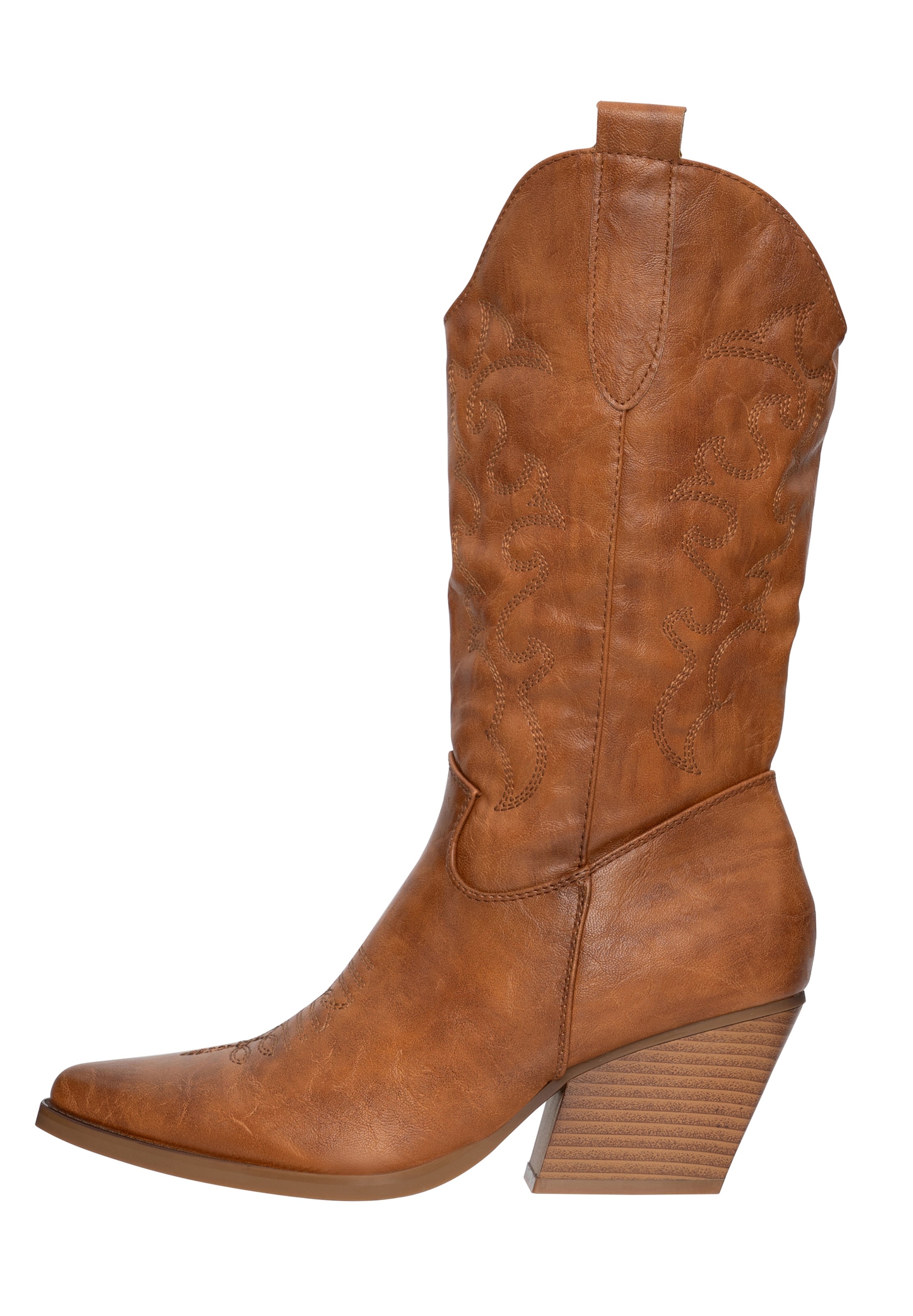 Salinyang Cowboylaarzen in Bruin