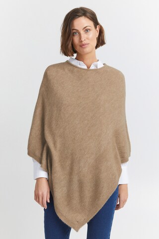 Fransa Cape in Beige: front
