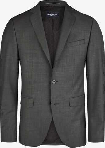 HECHTER PARIS Slim fit Business Blazer in Grey: front