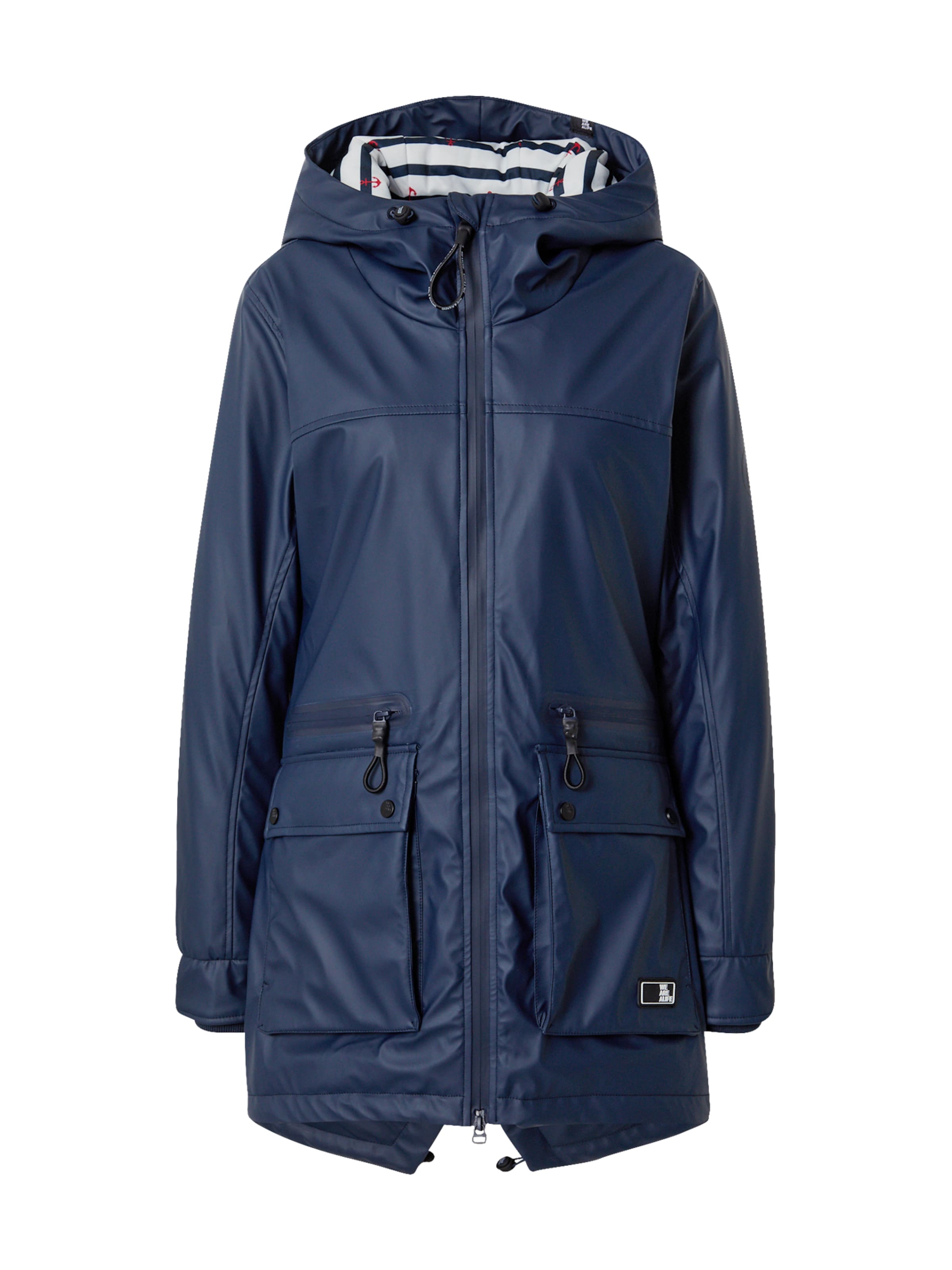 alife &amp; kickin Raincoat &#x27;AudreyAK&#x27; in Blue: front