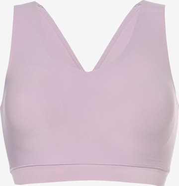 Chantelle Bustier BH in Lila: voorkant