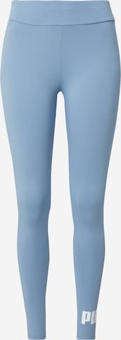 PUMA Skinny Sporthose 'ESS No. 1' in Blau: Vorderseite