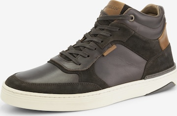 Travelin High-Top Sneakers in Brown: front