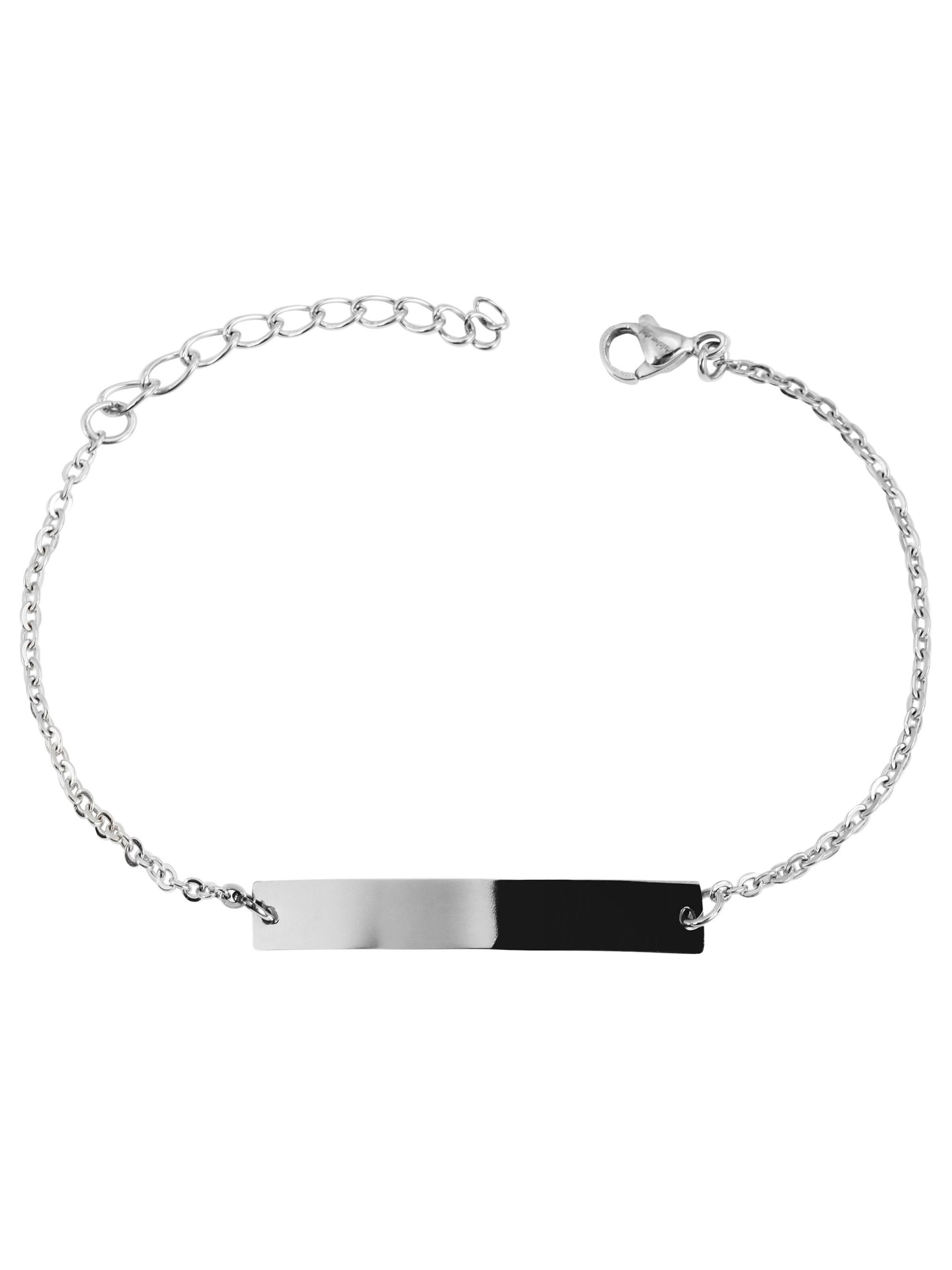 Akzent Bracelet in Silver: front