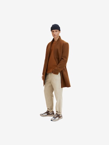 TOM TAILOR Sweater in Brown