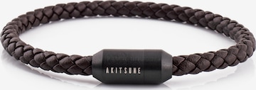 Akitsune Bracelet 'Silvus' in Brown: front