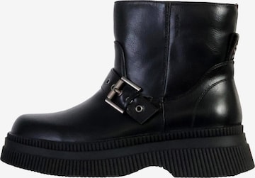 Bottines victoria en noir : devant