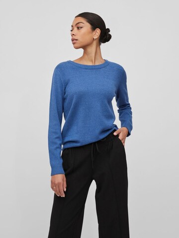 VILA Sweater in Blue: front