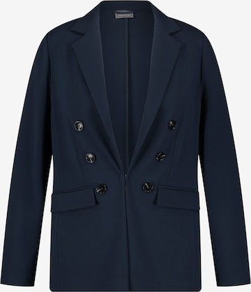 SAMOON Blazer in Blue: front