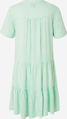 Robe-chemise 'BUMPY' VERO MODA en vert