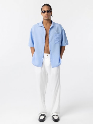 Dandalo Comfort fit Button Up Shirt in Blue