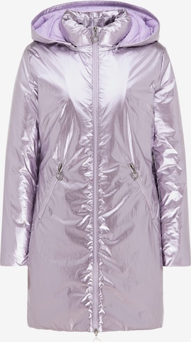 MYMO Winter coat in Purple: front