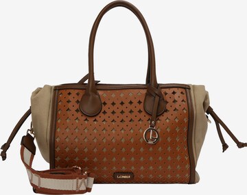 L.CREDI Handbag 'Kaela' in Brown: front