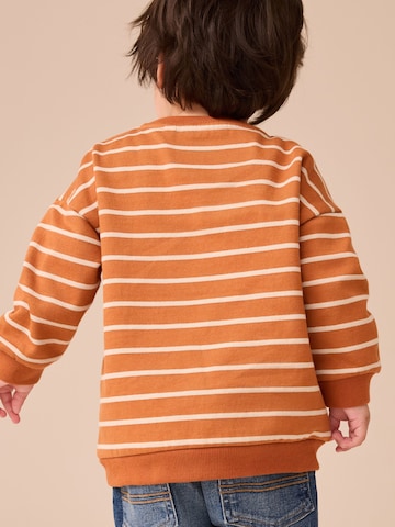 Next Sweatshirt i brun