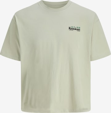 JACK & JONES Tričko 'JORKEN' – zelená: přední strana