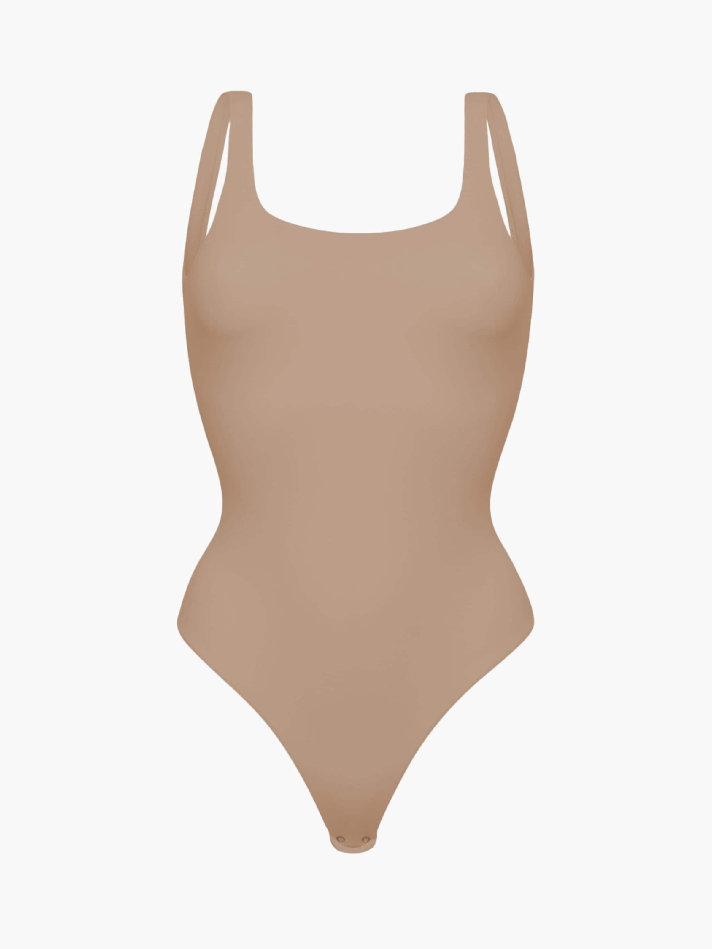 cfab (formerly creamy fabrics) Shapingbody 'Low Back - Body' i beige: framsida