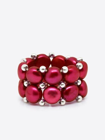 Ateliers Saint Germain - Anillo 'TUILERIES' en rojo