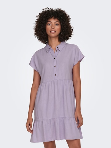 JDY Shirt Dress 'Say' in Purple: front