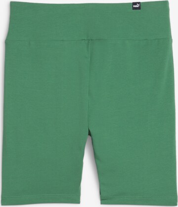 Skinny Pantalon de sport 'ESS+' PUMA en vert