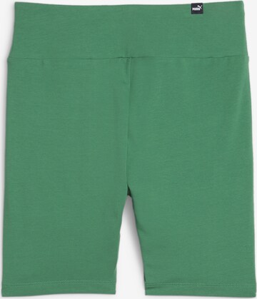 PUMA Skinny Sportbroek 'ESS+' in Groen