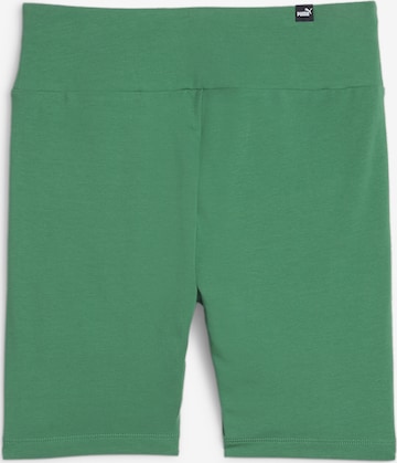 PUMA Skinny Workout Pants 'ESS+' in Green