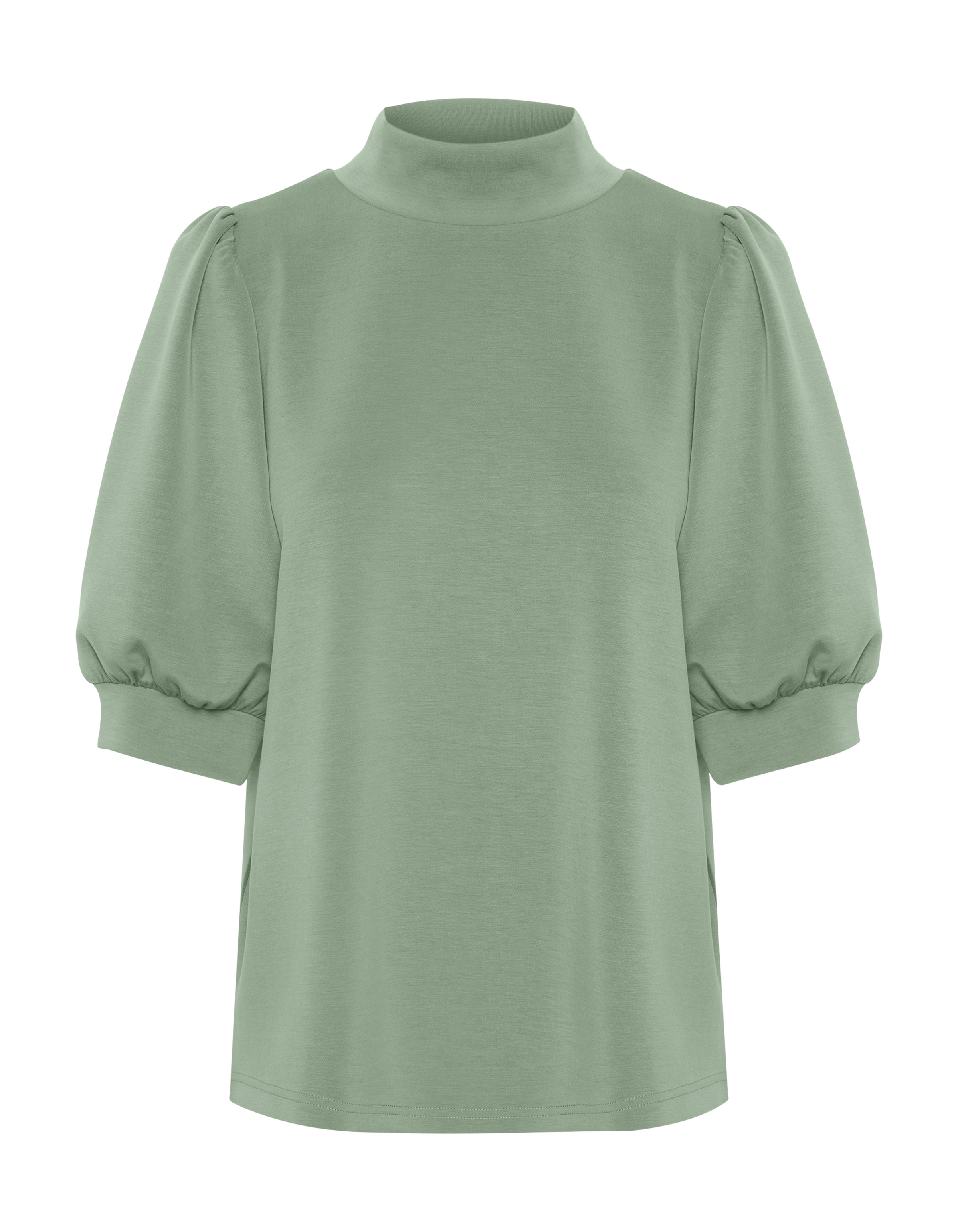 My Essential Wardrobe Bluse in Grün: Vorderseite