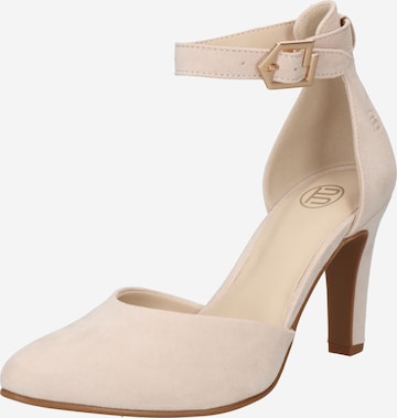 TT. BAGATT - Zapatos destalonado 'Zia' en beige: frente