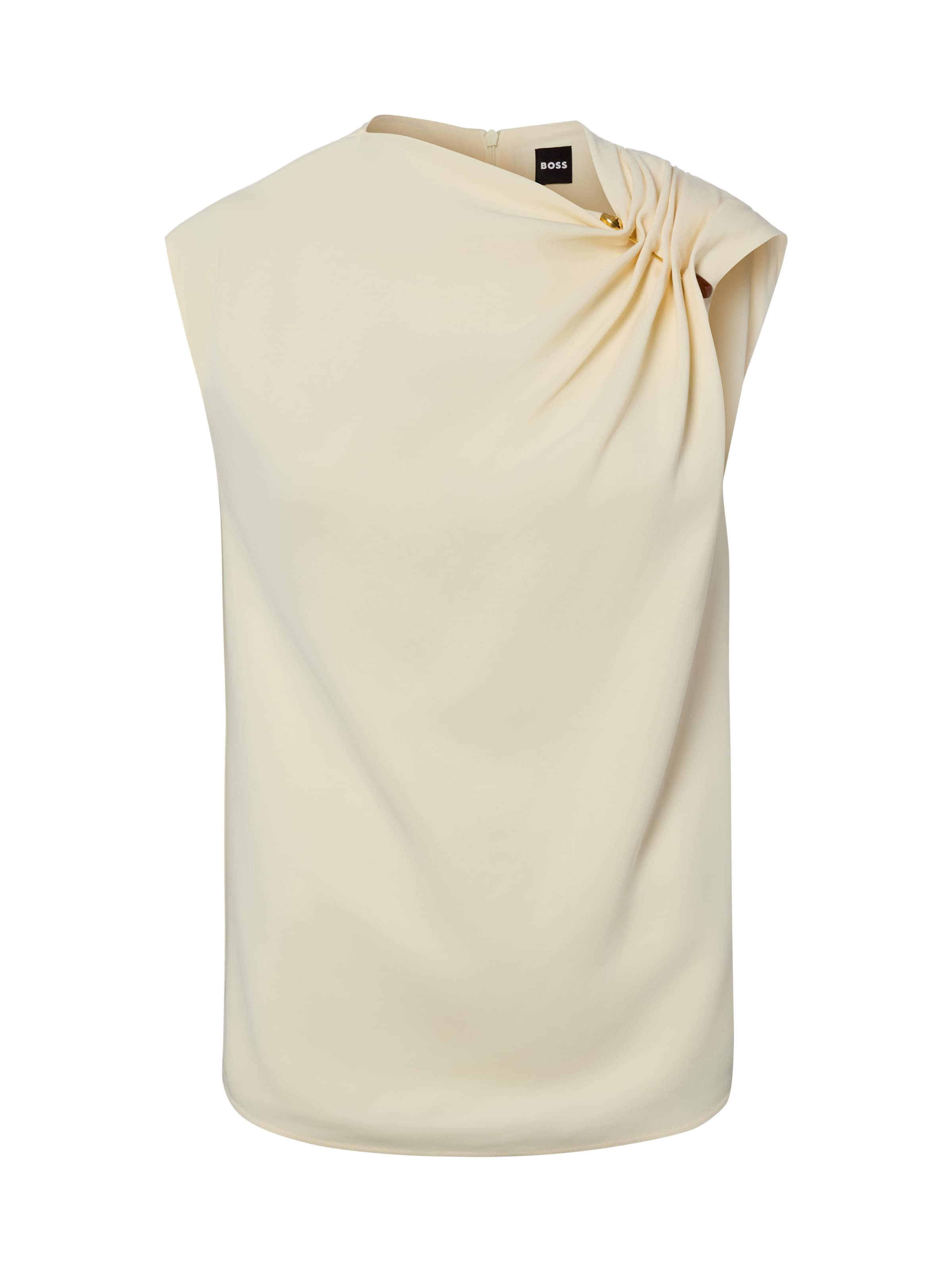 Chemisier 'Bannea' BOSS en beige : devant