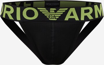 Emporio Armani Slip in Schwarz: predná strana