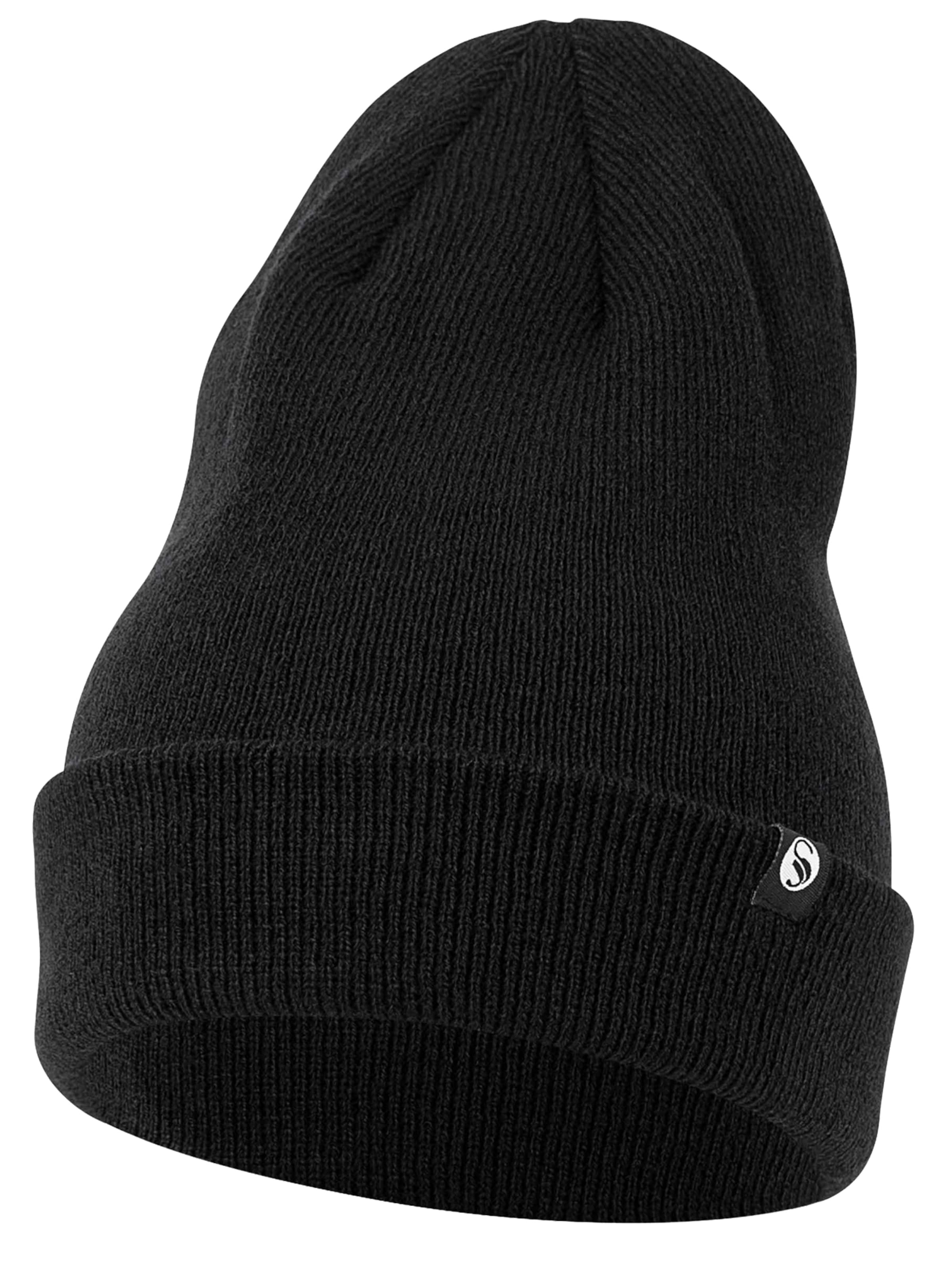 Stark Soul Beanie in Black: front