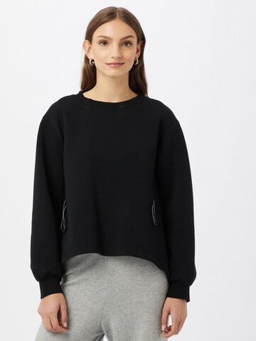 Varley Athletic Sweatshirt 'Bella' in Black: front