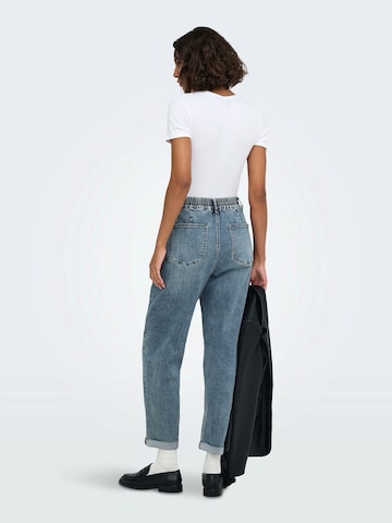 ONLY Loosefit Jeans 'ONLANNI' i blå