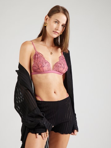 Samsøe Samsøe - Triangular Soutien 'Audrey' em rosa