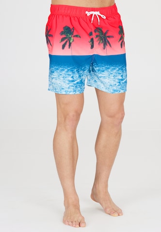 Cruz Zwemshorts in Blauw: voorkant