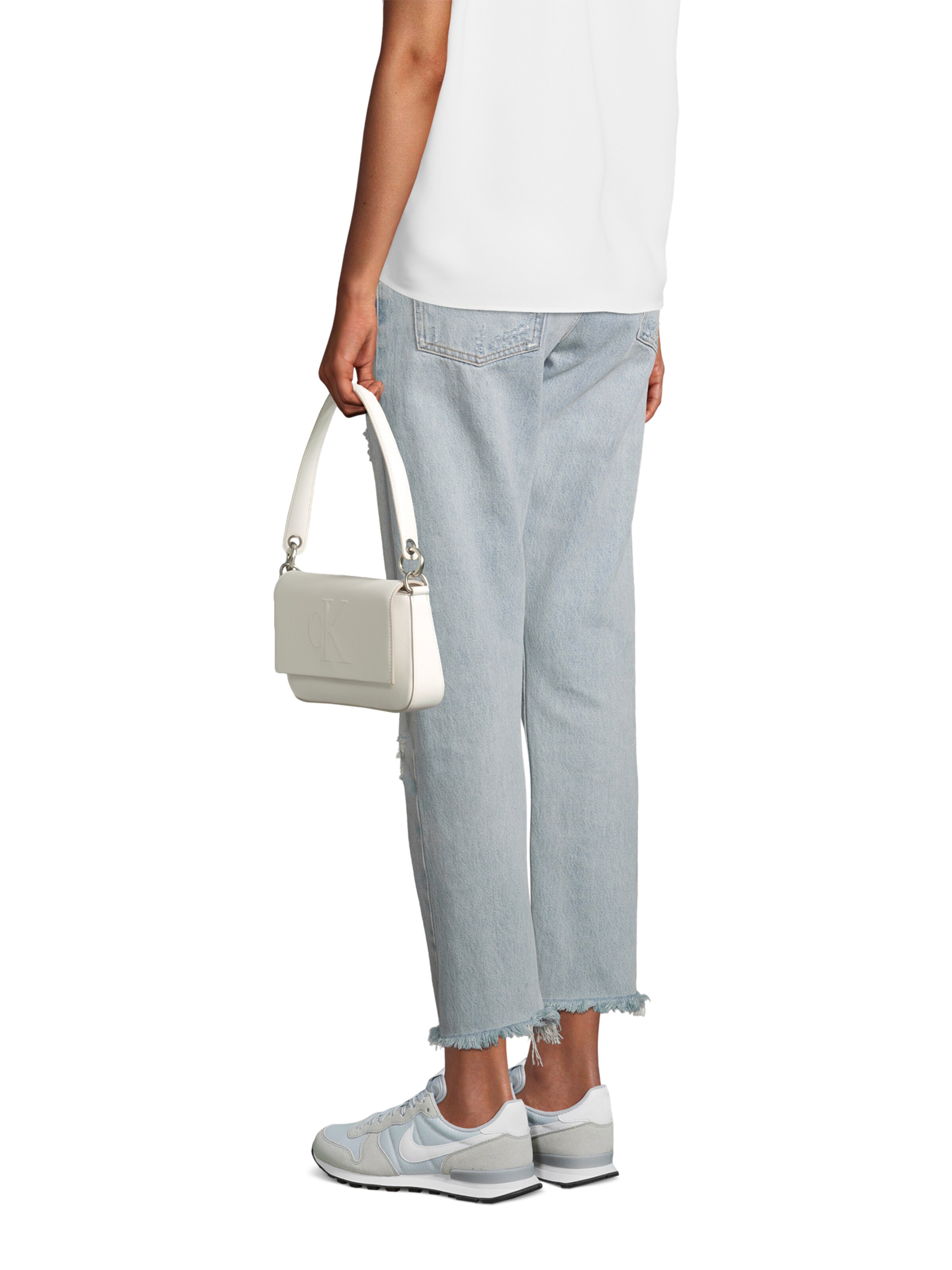 Calvin Klein Torba na ramię w kolorze biały