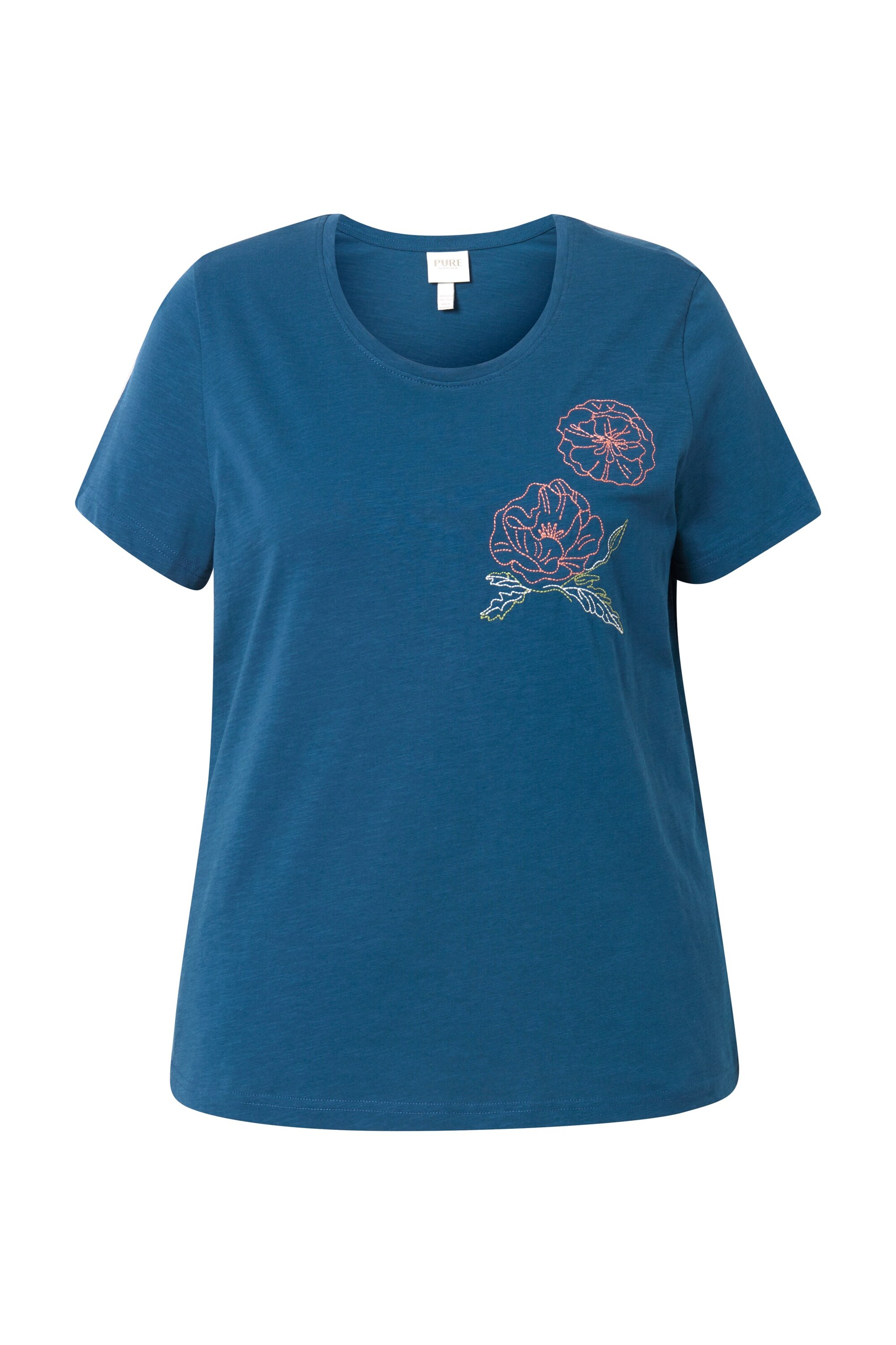 Ulla Popken Shirt in Blau: Vorderseite