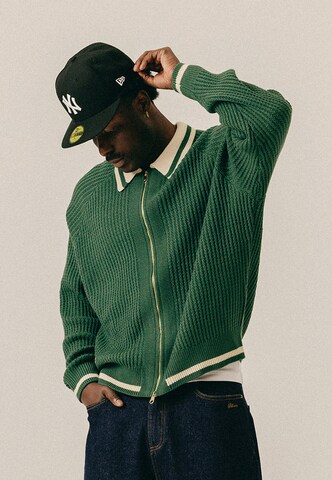 BLKVIS Kardigan – zelená: přední strana