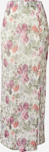 Sijonas 'ONLMELANIA' iš ONLY, spalva – kremo / nendrių spalva / purpurinė / oranžinė, Prekių apžvalga