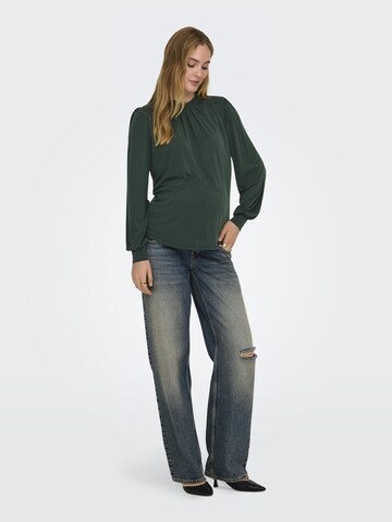 Only Maternity Shirt 'OLMFree' in Groen