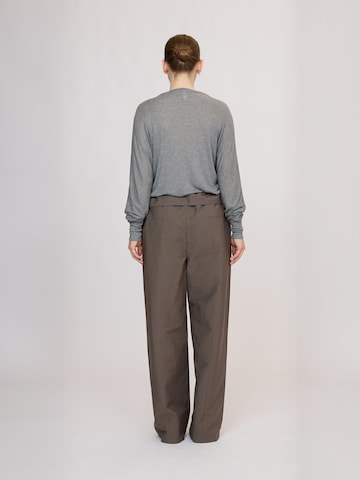Résumé - regular Pantalón ' OliRS ' en marrón: atrás