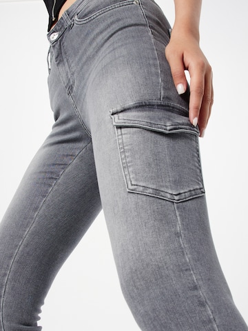 Skinny Jeans cargo ONLY en gris